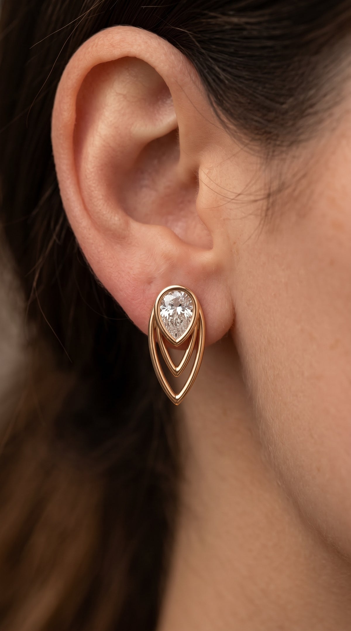 The P Jane Pear Earrings