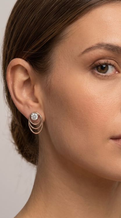 The P Jane Loop Earrings