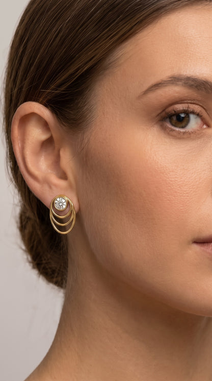 The P Jane Loop Earrings