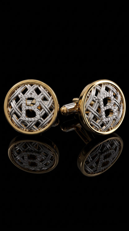 Personalized Monogram Cufflinks